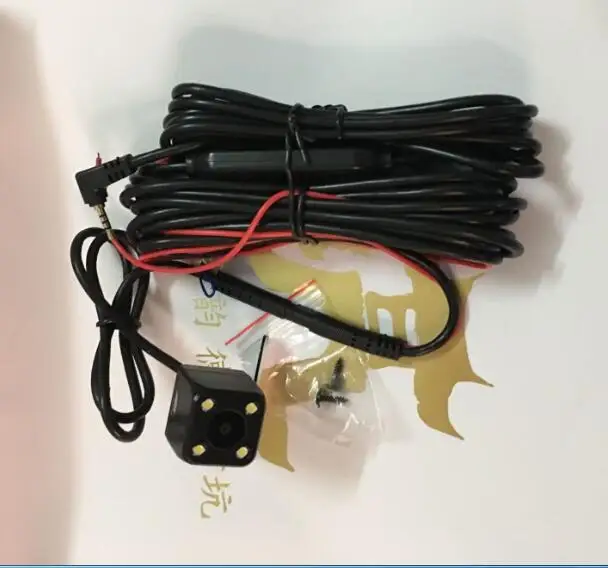 Автомобильная камера заднего вида dvr с линией 3 м 4 светодиодный поддержка 6