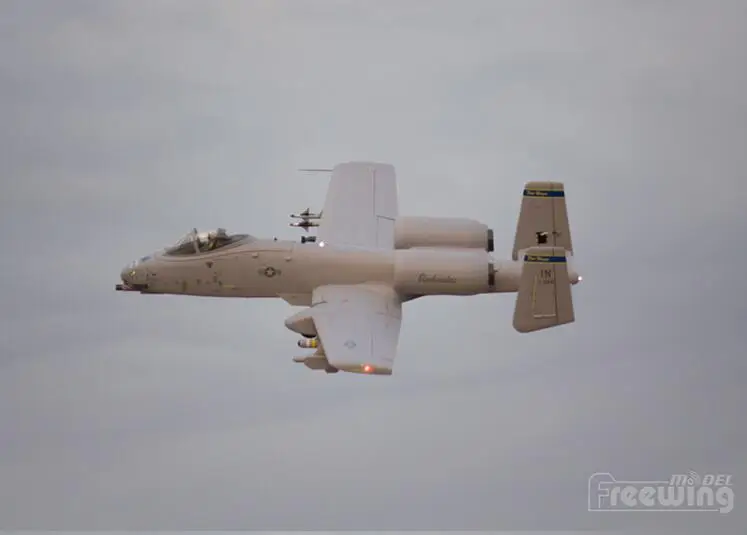 Freewing Twin 80 мм EDF RC/реактивный самолет A10 A 10 PNP или набор и сервопривод|jet airplane|rc jet