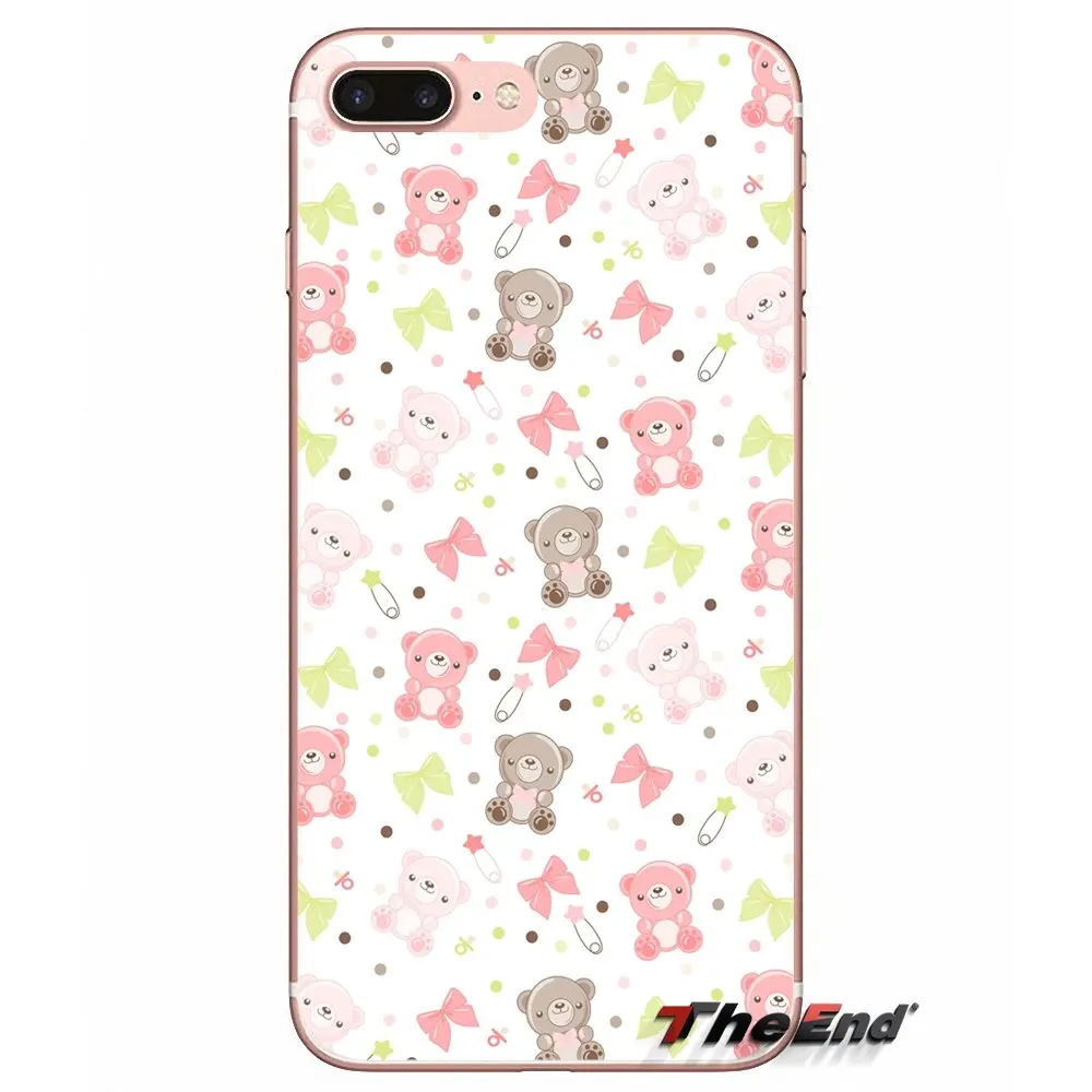 Чехол для телефона бумага скрапбукинга Kawaii розовый iPhone X 4 4S 5 5S 5C SE 6 6S 7 8 Plus Samsung Galaxy