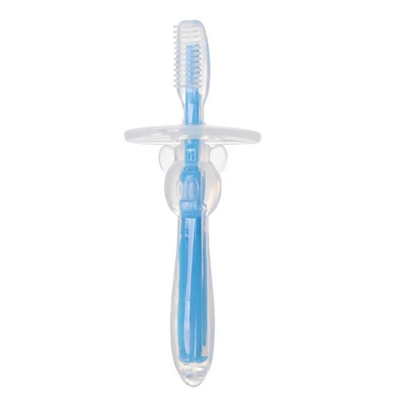 

Hot Sale BABY Soft Chewable Bendable Teether Training Toothbrush Brush For Infants