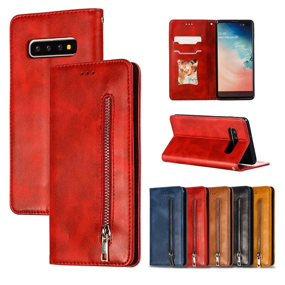KISSCASE кожаный чехол для телефона Samsung S10E S8 S9 Plus A50 A7 J8 2018 A70 Ретро чехлы бумажники Note 8