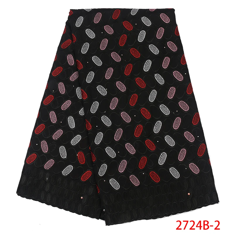 

African Lace Fabric Nigerian Cotton Lace Fabrics High Quality Swiss Voile Lace in Switzerland for Nigerian Wedding APW2724B