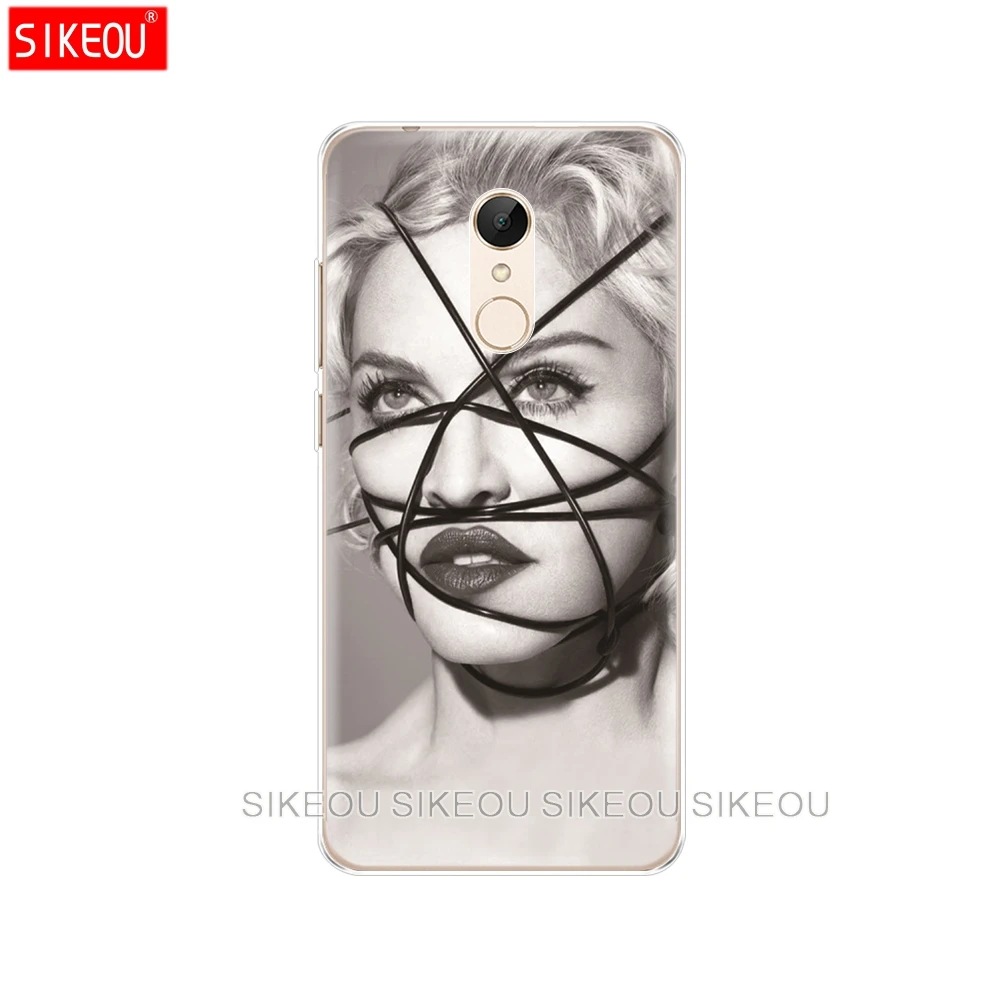 Силиконовый чехол для телефона Xiaomi redmi 5 4 1 1s 2 3 3s pro PLUS note 4X 4A 5A Singer Madonna | Мобильные