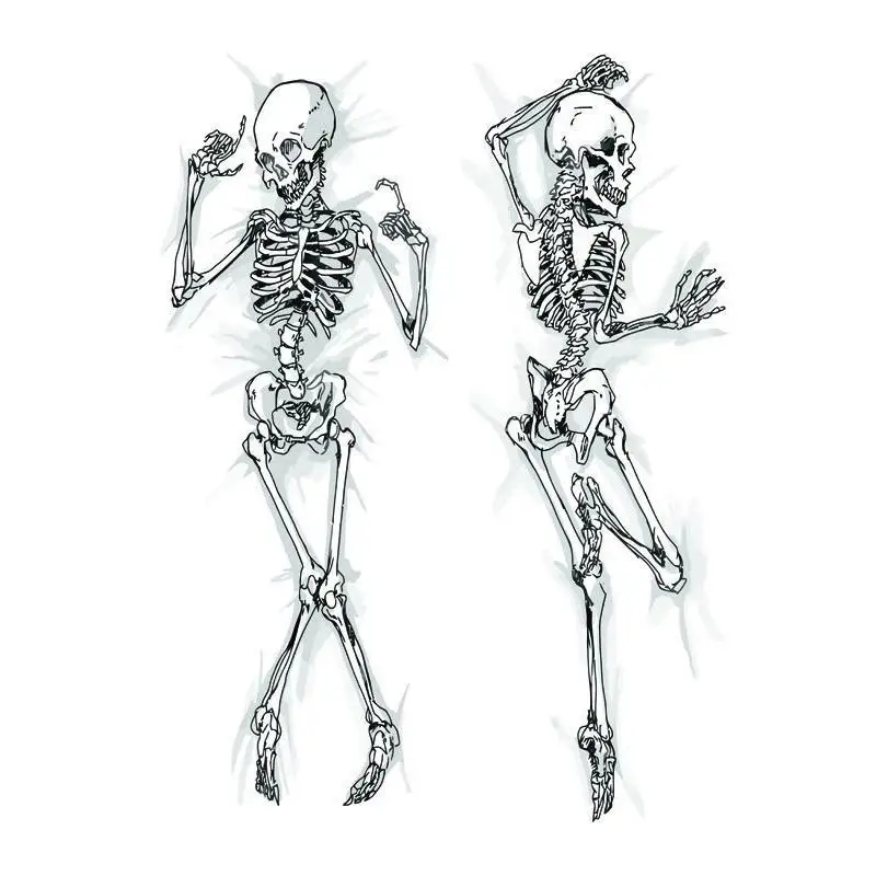 Персонажи нового японского аниме на заказ Скелет бросок отаку дакимакура