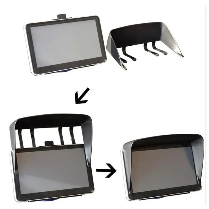 7-дюймовый автомобильный GPS-навигатор солнцезащитный козырек аксессуары