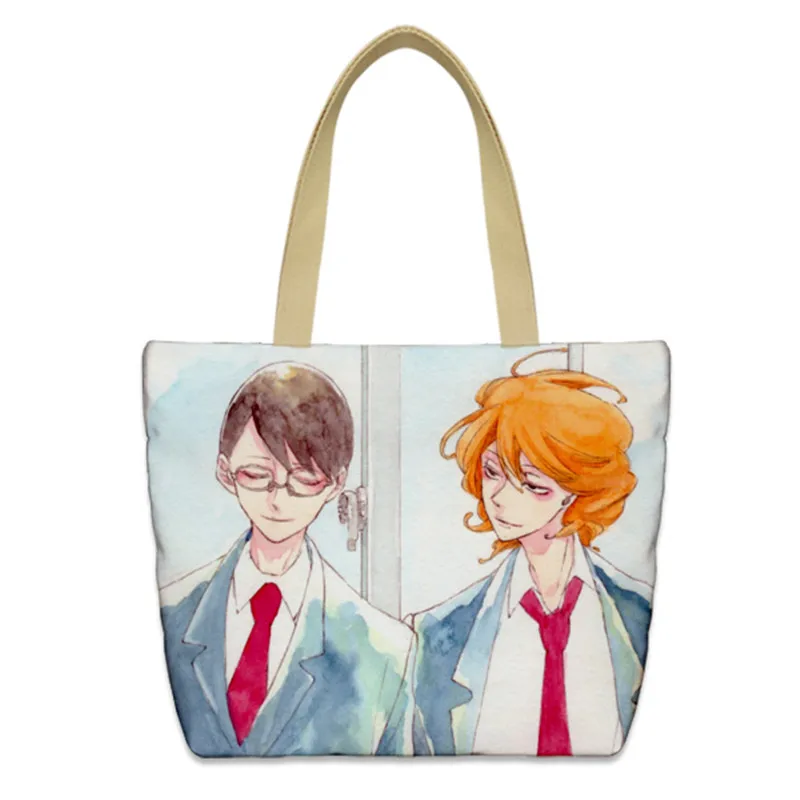 BL Fujoshi Мужская Любовь Yaoi Doukyusei Sajo Kusa Kubb Хара сумка с мультяшным принтом Наплечная