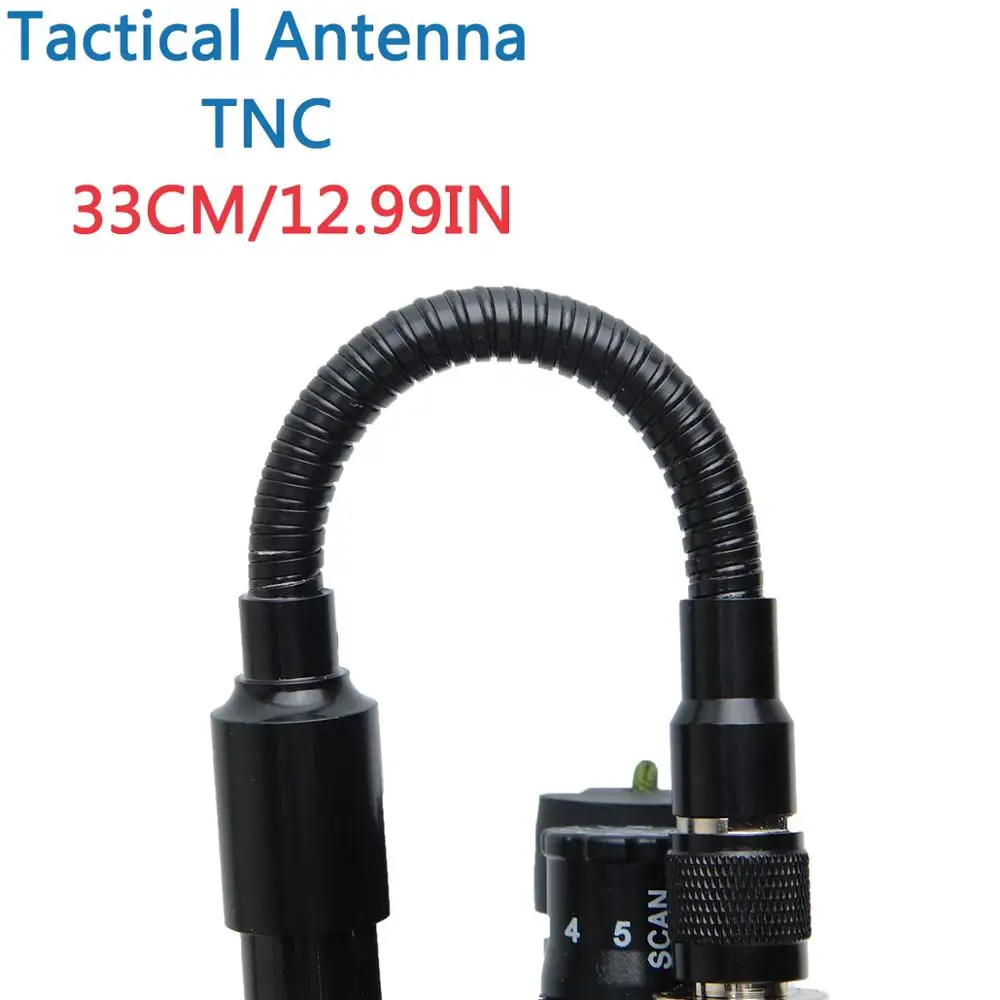 Tnc-коннектор U.S. Армия Dual Band 144/430 МГц складной тактический антенна для Kenwood TK-378