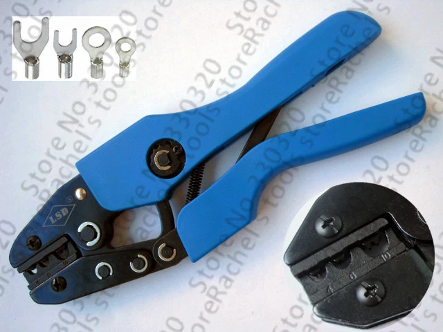 AN-102 crimping tool for non-insulated cable lug and terminal 4-10mm2 | Инструменты