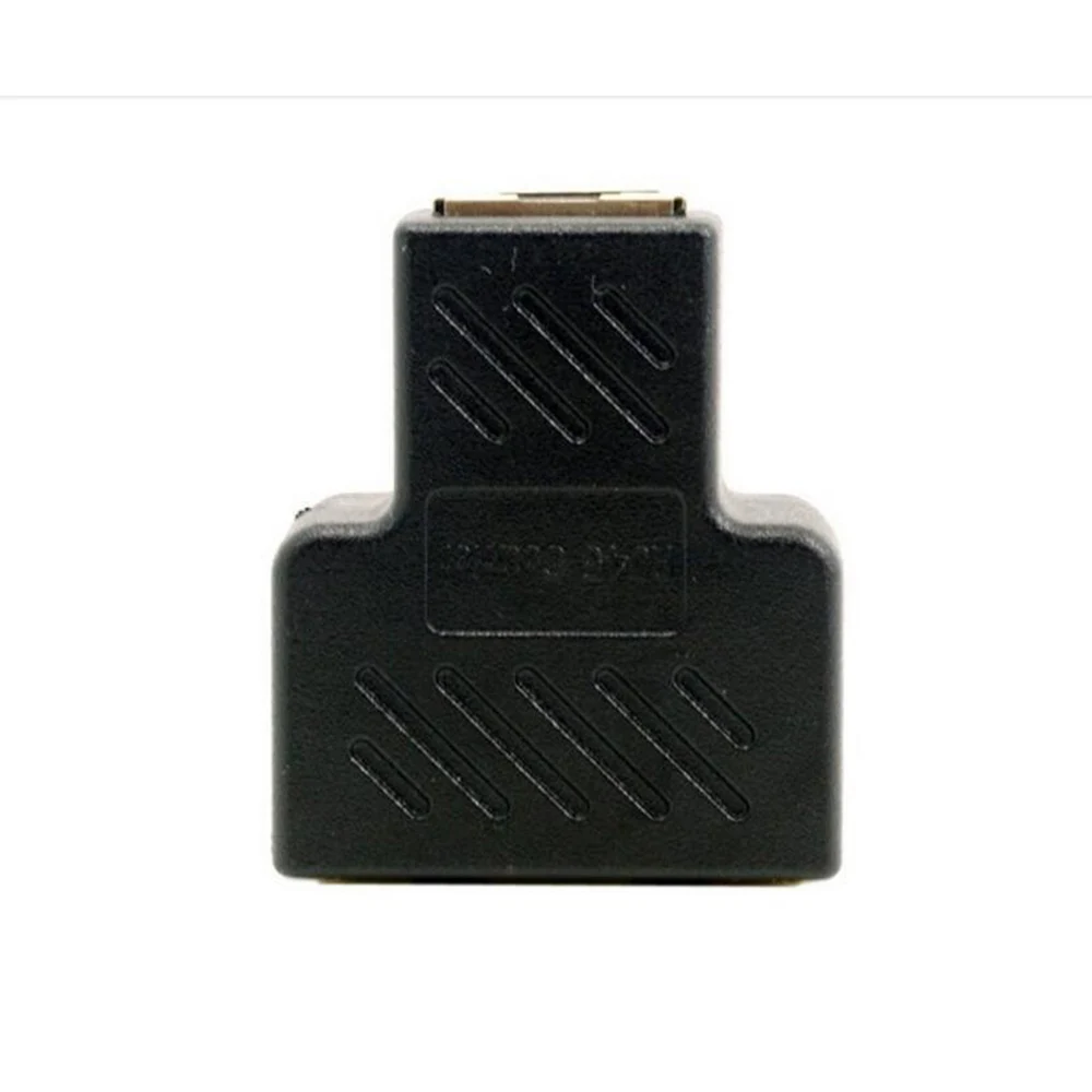 1 до 2 CAT6 RJ45 гнездовой сплиттер Ethernet сетевой кабель удлинитель конвертер адаптер