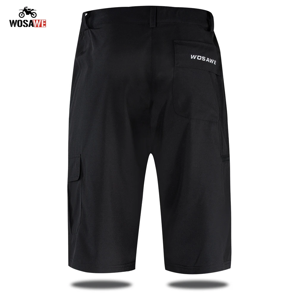 Мужские шорты для мотокросса WOSAWE байкерские горного велосипеда езды по