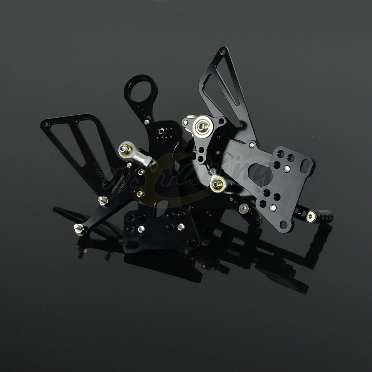 Регулируемые подножки для мотоциклов с ЧПУ педалей BMW S1000RR 2009 2014 09 10 11 12 13 14|foot