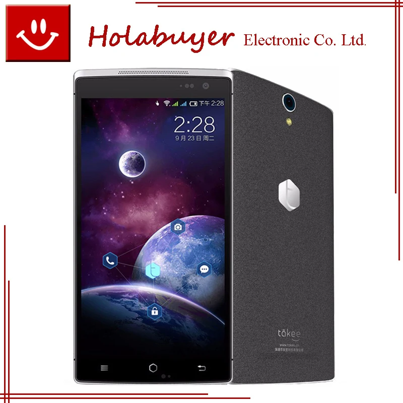 Original Takee 1 Mobile Phone 5.5inch Android 4.2 MT6592 Octa Core 2.0GHz 2G RAM 32G ROM 13.0MP Camera 3G WCDMA Naked Eye 3D
