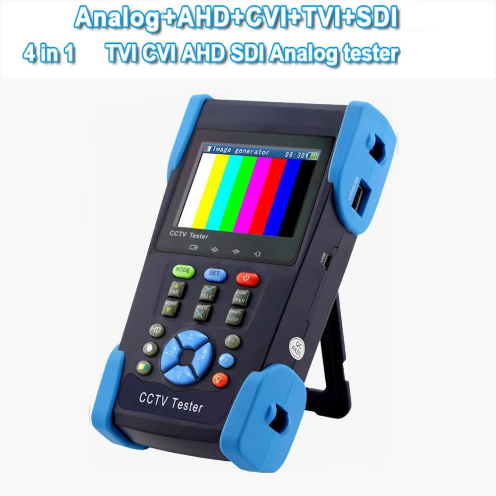 CCTV тестер Поддержка HD камера TVI CVI AHD SDI 3 5 дюймов LCD 5in1 коаксиальный | Безопасность и