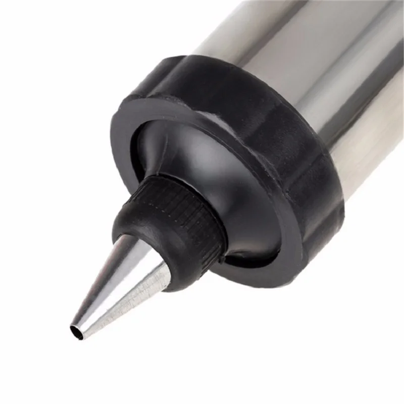 4 покрытие из нержавеющей стали трубопровод сопло + 1 шприц для крема торта 3D