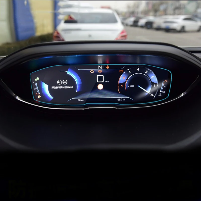 Защитная пленка из закаленного стекла Наклейка с защитой экрана для Peugeot 3008 5008 GT