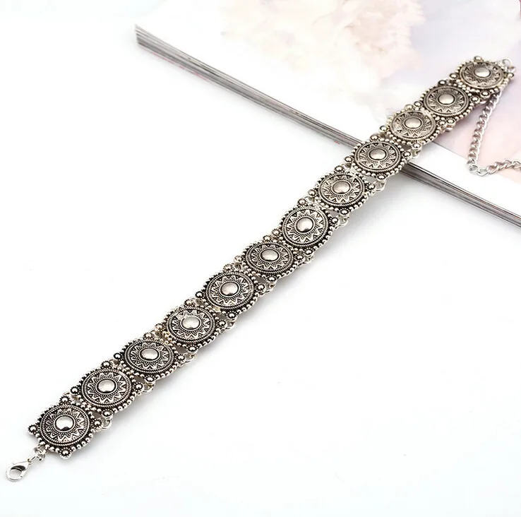 Новое Классическое Винтажное колье в Ретро этническом стиле чокер бохо