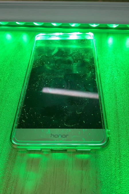 УФ ультрафиолетовая лампа с зеленым светом для ремонта iphone samsung ЖК дисплей