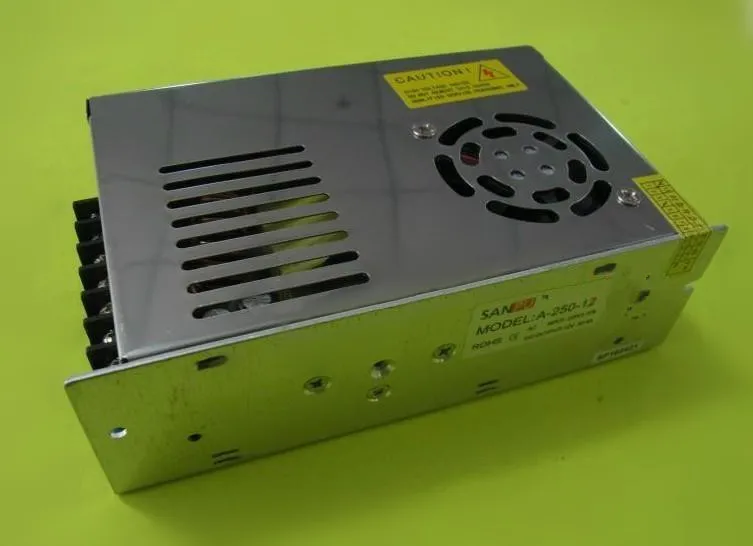 

175V-240V to 12V 250W 20.8A Switching Power Supply , LED power supply
