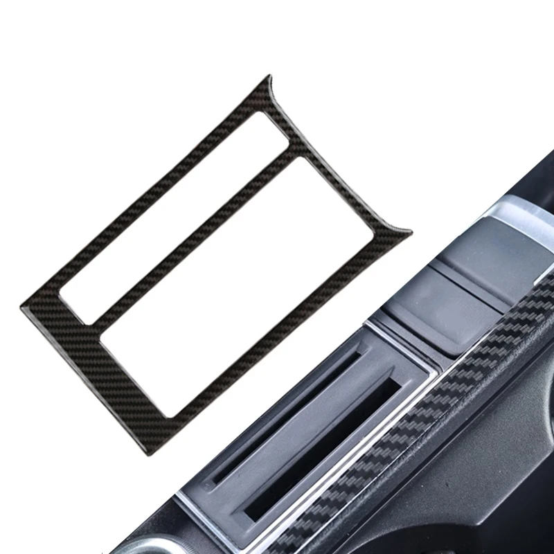 ZDPARTS наклейки на панель стакана для воды из углеродного волокна Volkswagen VW Golf 7 GTI R GTE