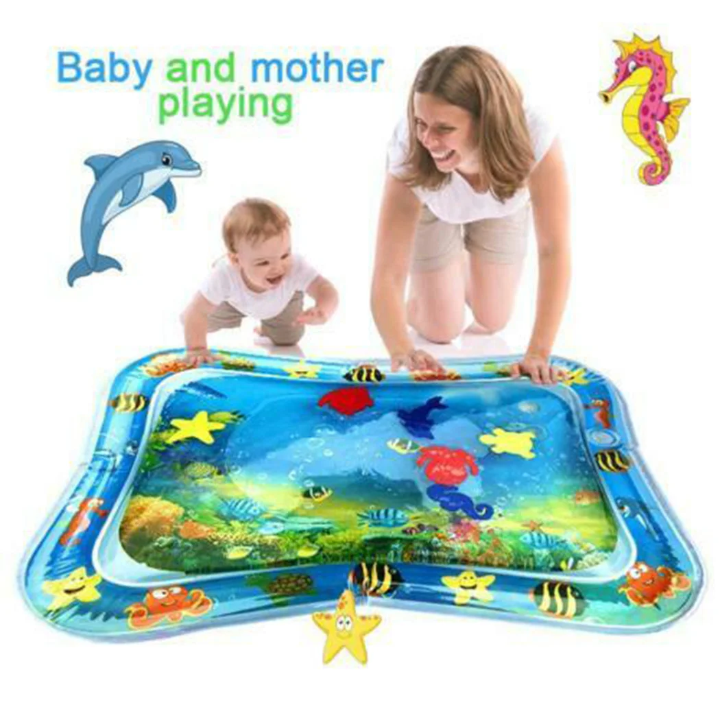 Детская игрушка для животика, детская подушка для воды, морские животные, морская звезда, водные коврики, надувной водный плавающий коврик, игрушечный игровой коврик