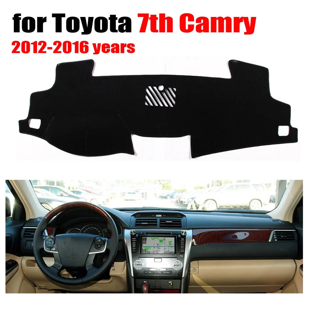 Бесплатная доставка! Коврик для приборной панели автомобиля TOYOTA 7th CAMRY 2012 2016 лет