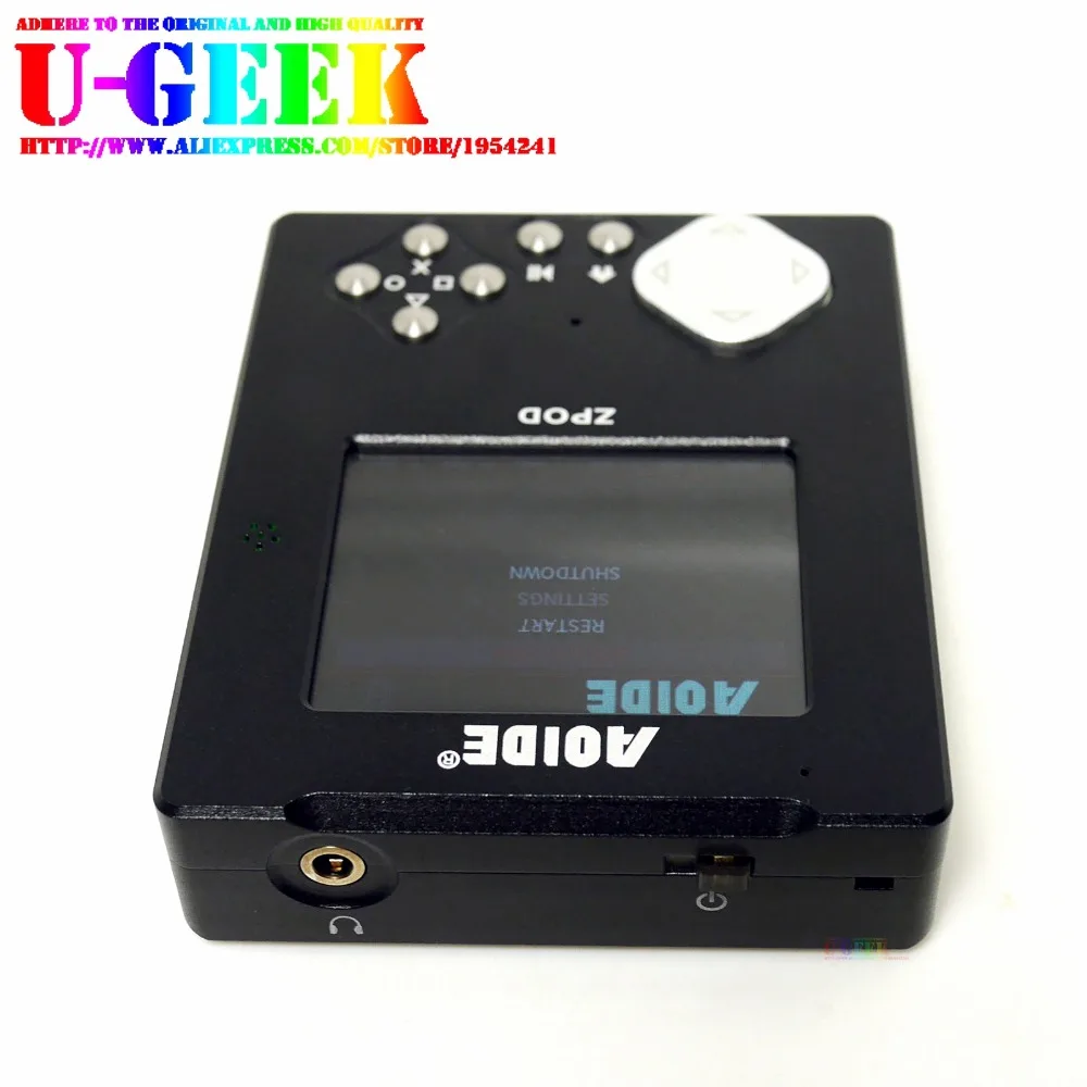 Музыкальный плеер UGEEK ZPOD Hi-Fi высокого качества без потерь 192k/24 бит со встроенным