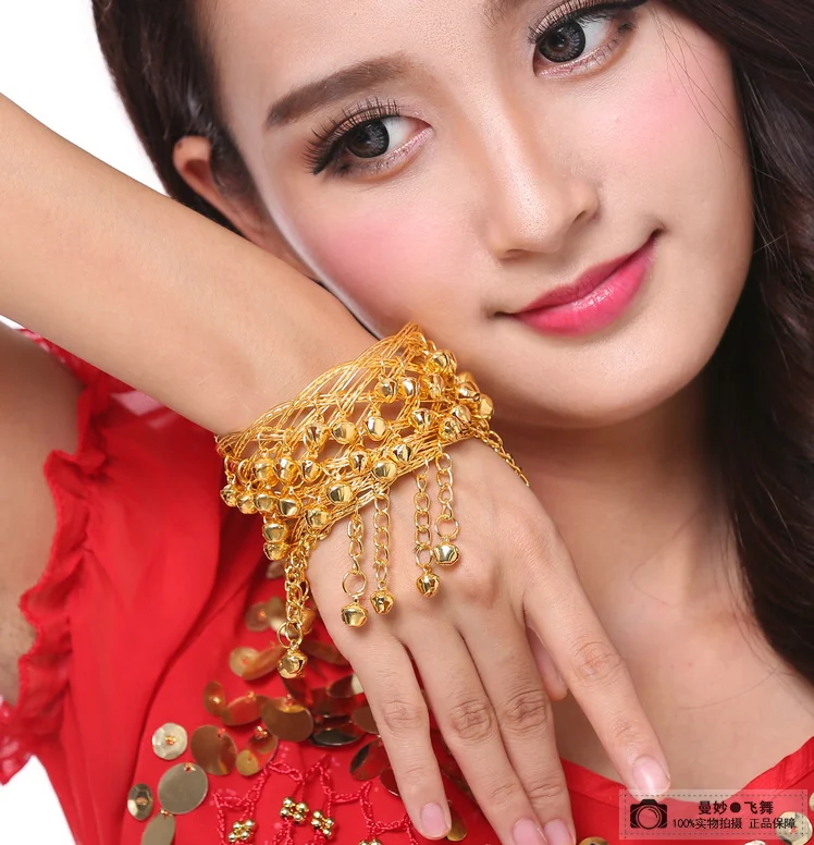 Женский Металлический Браслет манжета в стиле панк украшенный бисером индийский