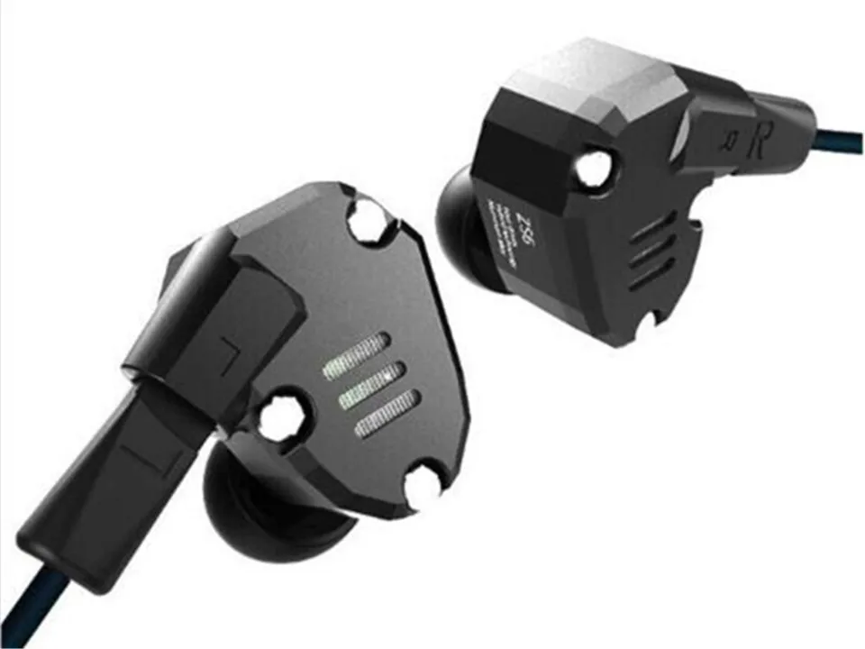 KZ ZS6 2 сбалансированные арматурные + динамических драйвера 2-контактные 0 75 мм