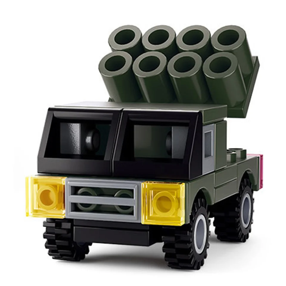 Мини Fighterd самолет дети строительные блоки Военный танк Assemable модель игрушки блок