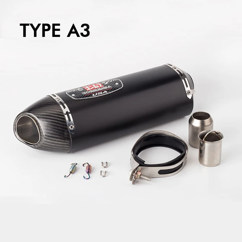 51 мм Универсальный мотоцикл Yoshimura выхлопной модифицированный глушитель дБ труба