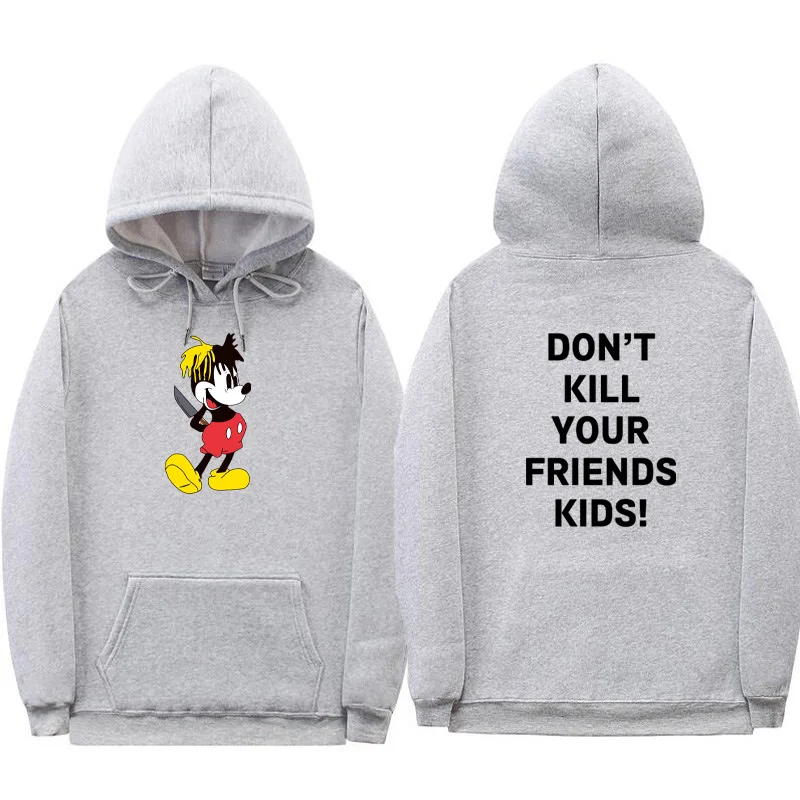 3 Revenge Limited Tour Hoodie Sweatshirts Men Women Hip Hop Hoodies XXXTENTACION Rapper Revenge Don'T Kill Your Friend Kids Hoody - Цвет: 3