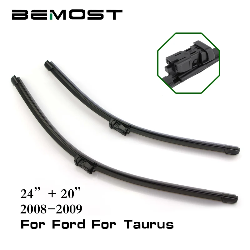 BEMOST стеклоочистителей резиновая для Ford Taurus 2008 2009 2010 2011 2012 2013 Fit кнопка/ щепотка вкладке руки укладки - Цвет: Taurus 2420