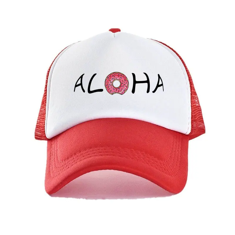 Модная пляжная шляпа-тракер Aloha с ананасами бейсболки гавайским кокосовым