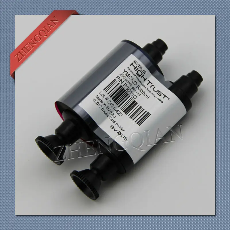 Оригинальная цветная лента Evolis R3011 YMCKO для принтера Pebble4 и Dualys3