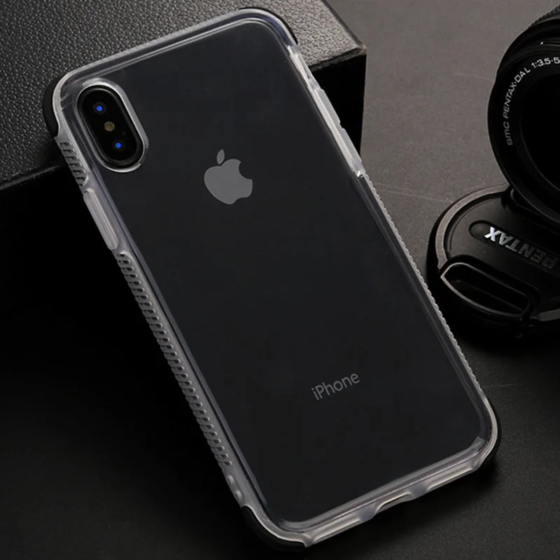 Two In One Tpu Soft Bumper Duplex Capsule For Iphone 7 8 6 X XR XS 6s Plus MAX Case Housing Style Cover | Мобильные телефоны и