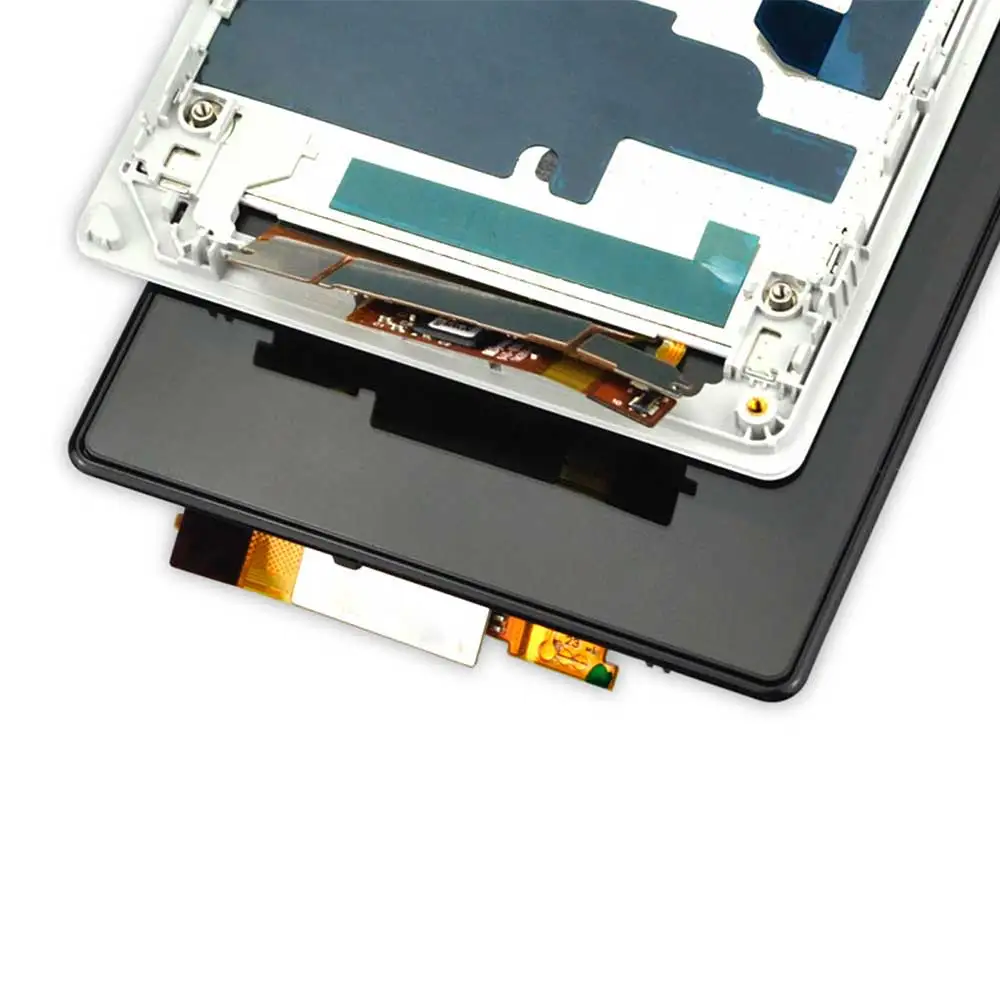 For Sony Xperia Z1 Screen LCD Display L39 L39H C6902 C6903 Touch Digitizer with Frame Assembly No Dead Pixel | Мобильные телефоны и
