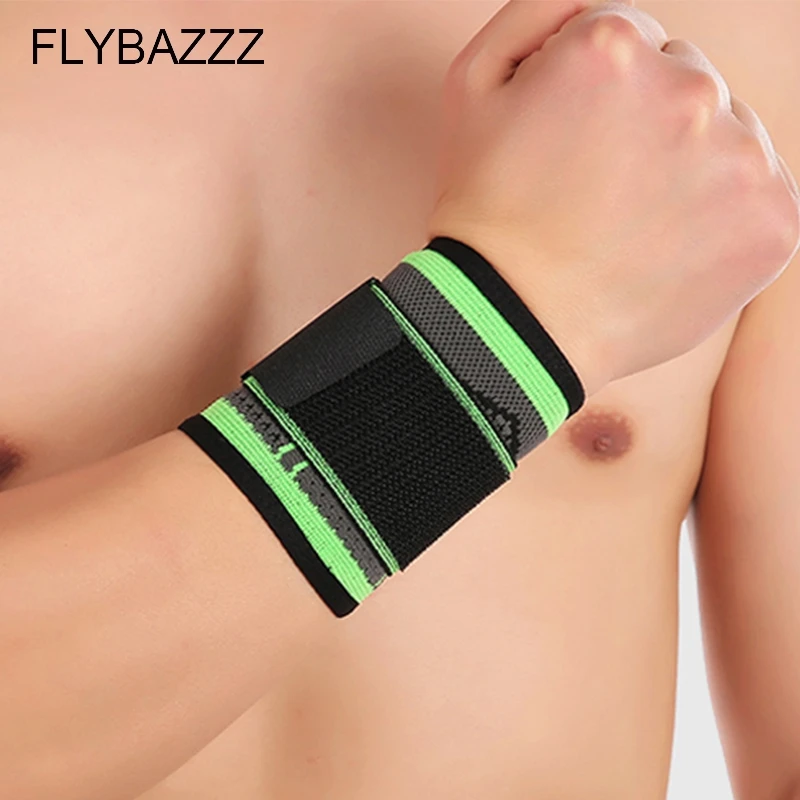 

FLYBAZZZ 3D Weaving Straps Fitness Wristband Crossfit Gym Badminton Powerlifting Wrist Support Brace Wrist Wraps Hand Protection