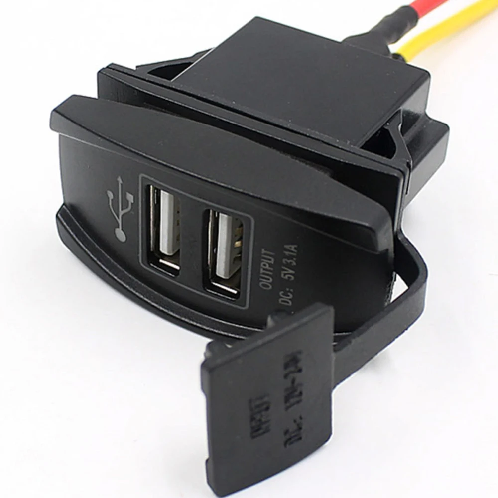 ALLOYSEED 5V 3.1A Выход Dual USB штыревой частью соединения Зарядное устройство Мощность