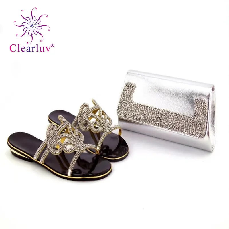 Clearluv красная подходящая обувь и сумка набор итальянская мода Женская фотография