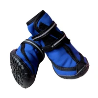 4 pc set pet waterproof rain shoes for medium large dogs multi colors optional dog rain boots
