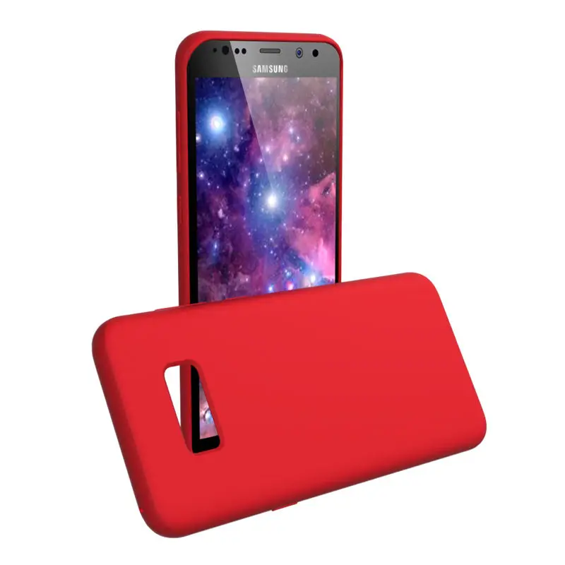 VNSTRIP мягкий жидкий силиконовый чехол для телефона Samsung Galaxy S8 S9 plus противоударный