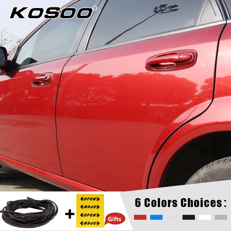 Защитная полоса для боковых царапин на дверь автомобиля KOSOO наклейка Chery Tiggo Riich G5