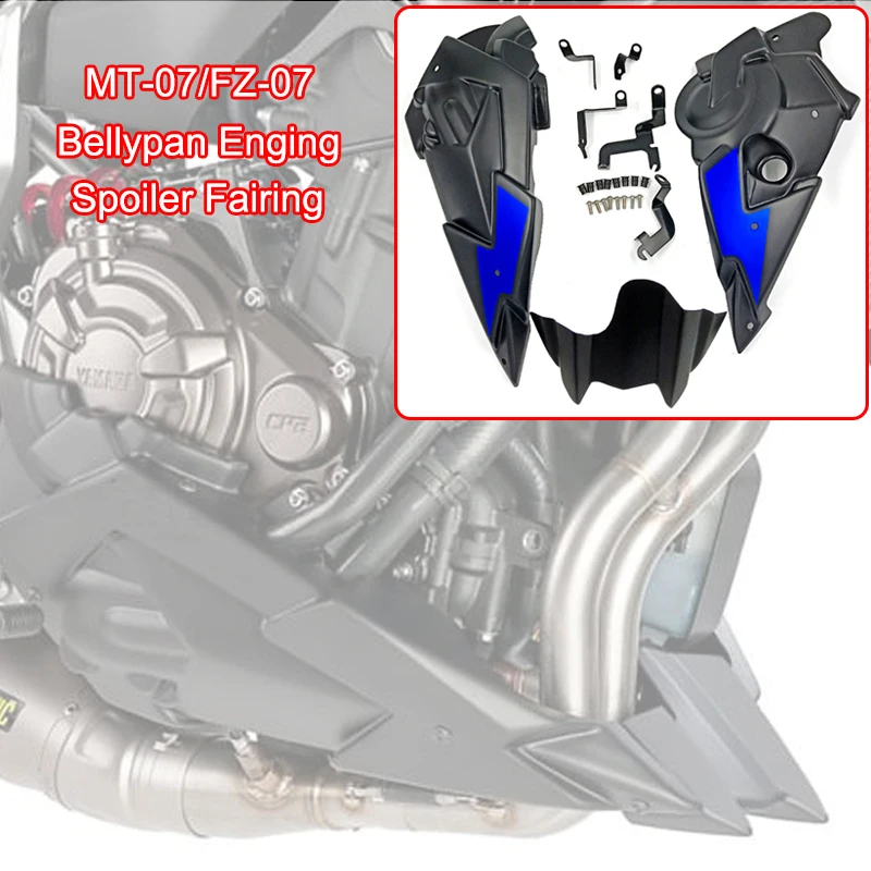 Для Yamaha FZ 07 2014 2015 2016 2017 2018 обтекатель переднего спойлера двигателя мотоцикла с