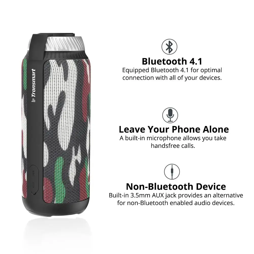 Tronsmart элемент T6 Bluetooth динамик 360 стерео звук 25 Вт Саундбар 4 1 портативный для Iphone