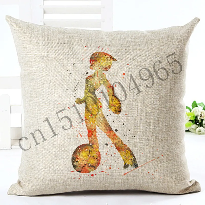 Мультяшный стиль красочные подушки для девочек диван пледы наволочка домашний