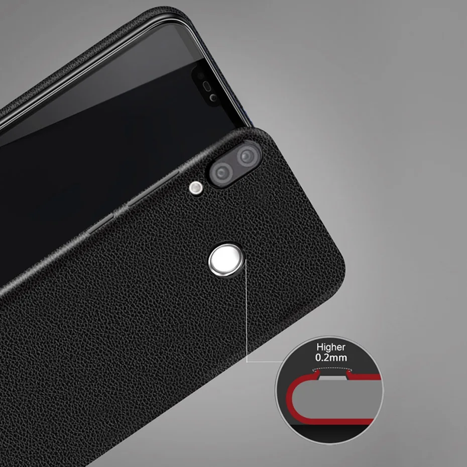Чехол для HUAWEI P20 Lite чехол Nova 3E роскошный мягкий силиконовый кожаные чехлы
