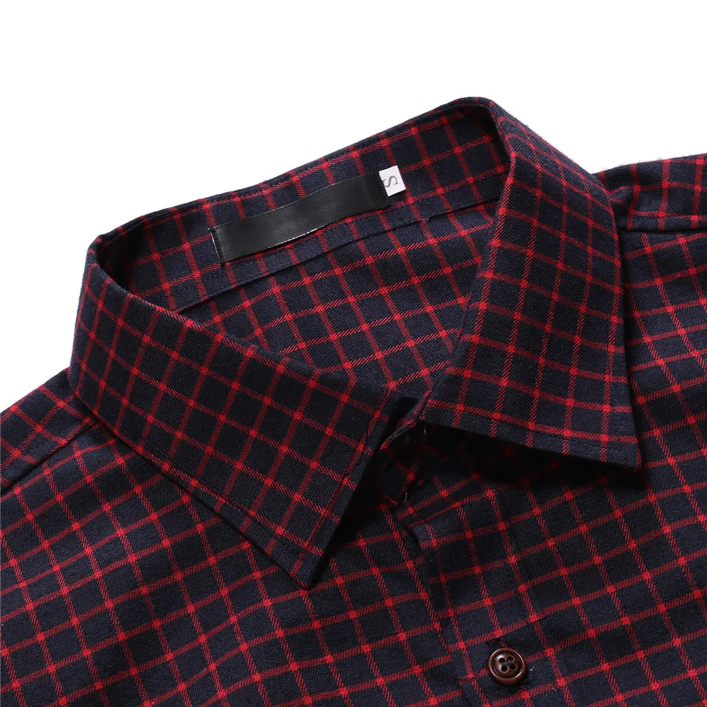 Camisa masculina мужские рубашки мужские повседневные обычные клетчатые Цветочные деловые рубашки с длинными рукавами camisa Топ Блузки мужские рубашки