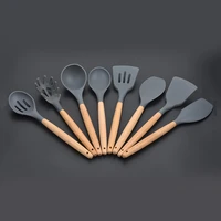 new silicone spatula heat resistant soup spoon non stick special cooking shovel modern kitchen tools