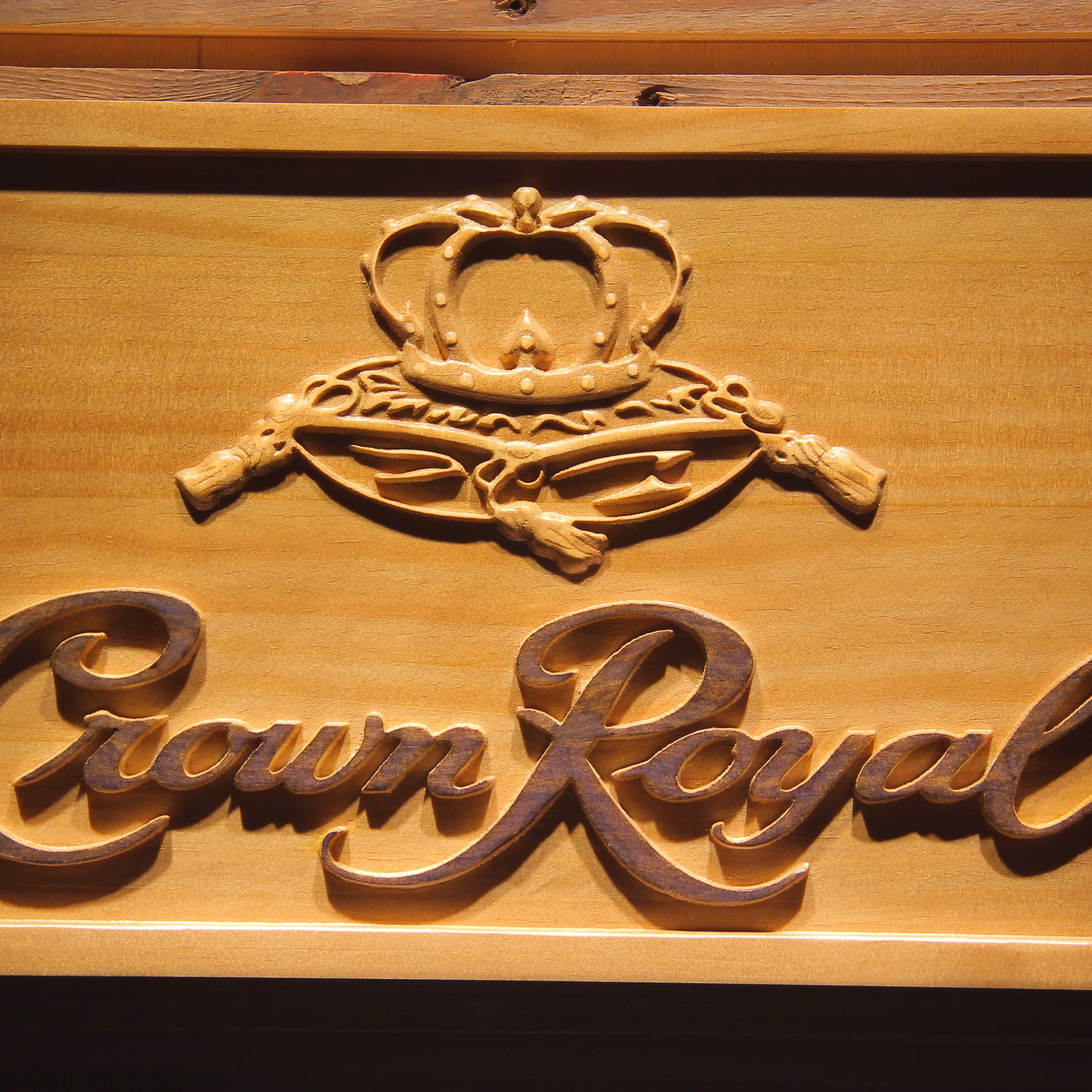 Фото Деревянные 3d-знаки Crown Royal Beer №3