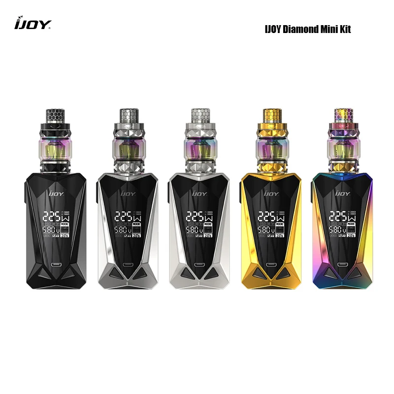 Оригинальные электронные кальян IJOY алмаз мини комплект электронных сигарет Vape